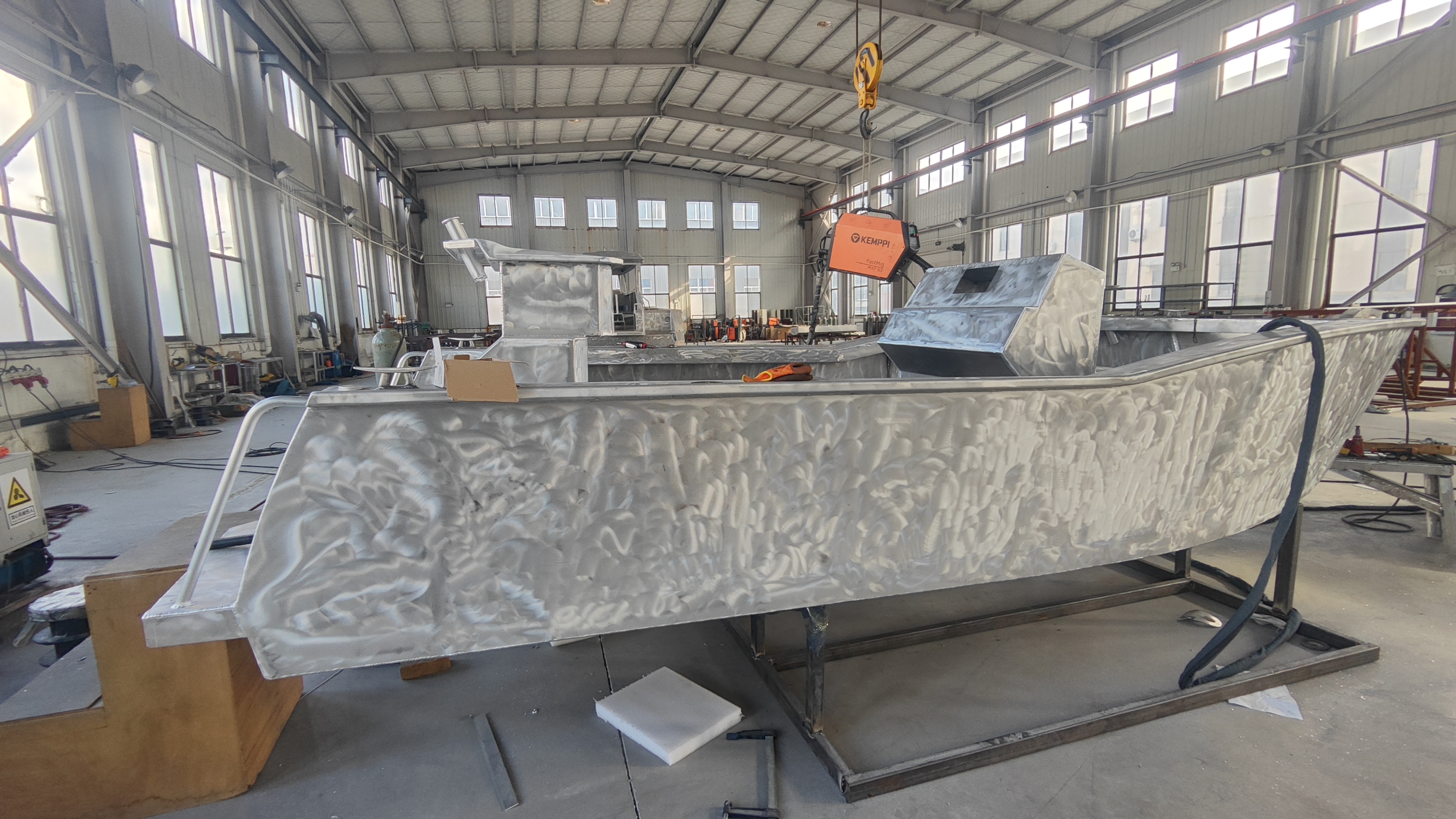 Ninja 18 Side View Construction Progress